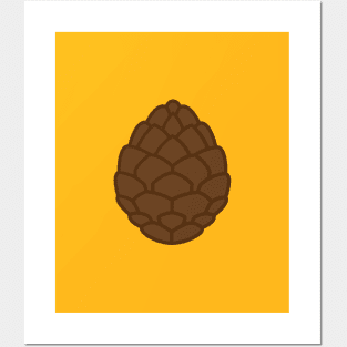 pinecone Posters and Art